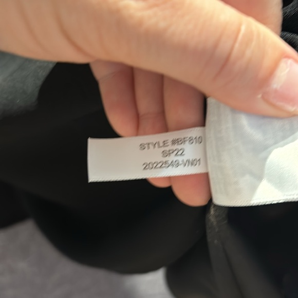 J. Crew, Scalloped Cami Top, Black, Size 4 - Picture 4 of 4